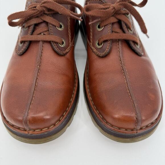 Dr. Martens Men's Nevin Lace Up Brown Leather Oxford Shoe Men’s U.S. 10 Gum Sole - Picture 7 of 10